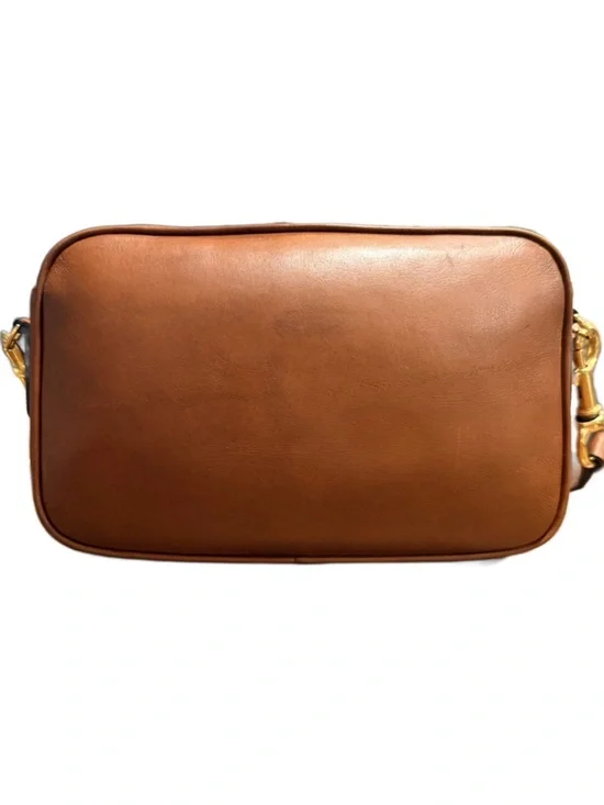 Gucci Leather Crossbody Bag with Sherry Web and Leather Strap - Picture 3 of 16